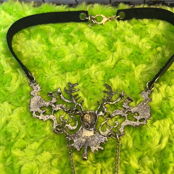 Leather fairy tale necklace - Picture 8 of 8